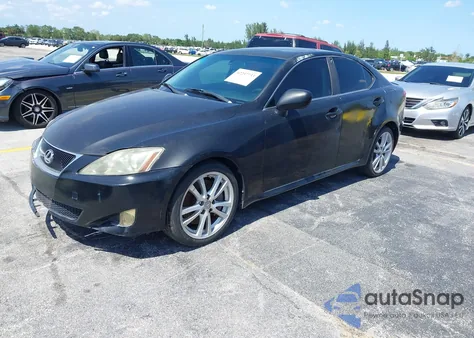 2008 Lexus Is 350 из США, поврежденный, VIN JTHBE262085018705